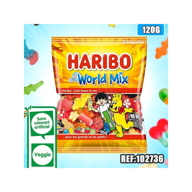 Haribo Sachet World Mix G Modern Tradition