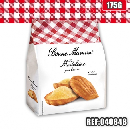Mini Madeleine Pur Beurre – Sachet de 50gr – La Biscuiterie de Reims