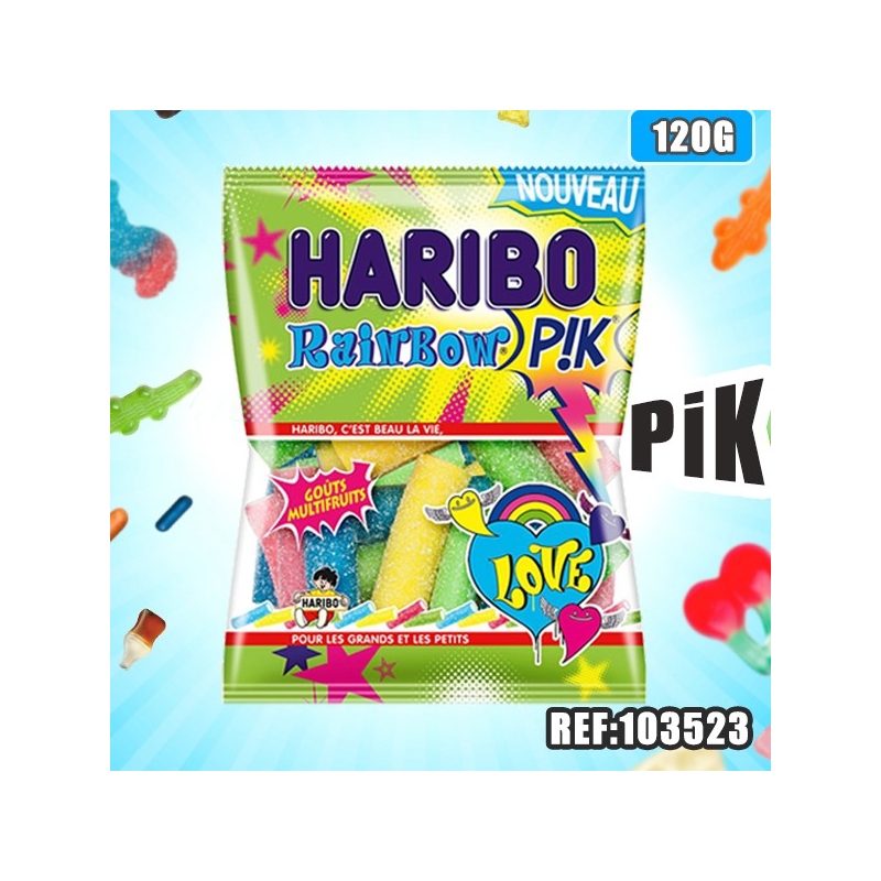 Rainbow Pik HARIBO 120g - 30 sachets