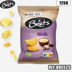 BRET'S CHIPS AIOLI 125 G