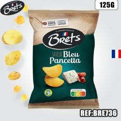 BRET'S CHIPS BLEU PANCETTA 125 G