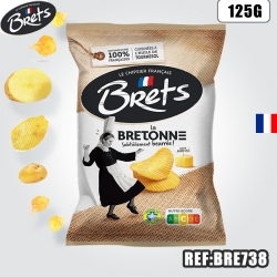 BRET'S CHIPS BEURRE SALE 125 G