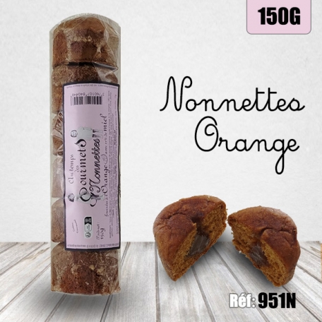 ATDG NONNETTES X 6 ORANGE 150 G