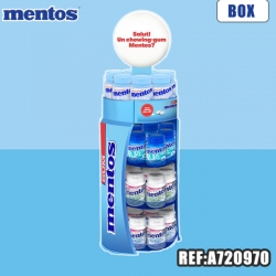 MENTOS BOTTLE PRESENTOIR