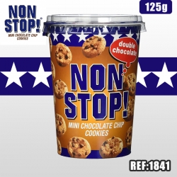 COOKIES NON STOP CHOCOLAT 125 G