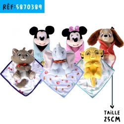 DISNEY ANIMAUX + MK+MN 25CM