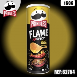 PRINGLES 160 G FLAME BARBBECUE