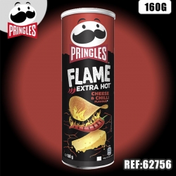 PRINGLES 160 G FLAME CHEESEetCHILLI