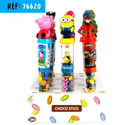 CANDY STICK MIX LICENSE(litllepony,peppa,pat patrol,minion)50 G