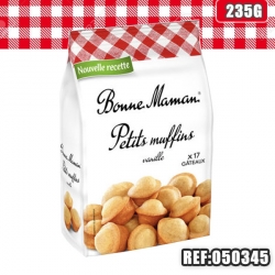 BM PETIT MUFFIN VANILLE 235G