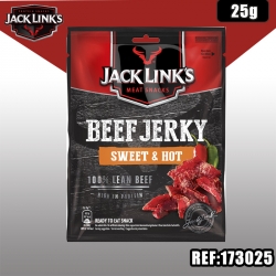 BEEF JERKY 25 G SWEET & HOT