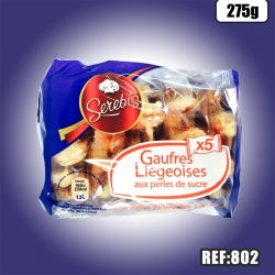 SB-GAUFRES LIEGEOISES X 5 275G