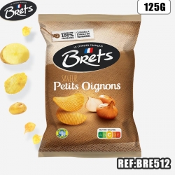 BRET'S CHIPS PETITS OIGNONS 125 G