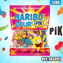 HARIBO sachet DELIR'PIK 120 G