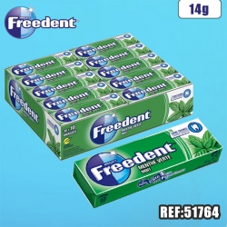 FREEDENT MENTHE VERTE 14g