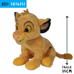 DISNEY SIMBA ROI LION 35CM